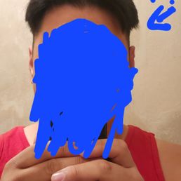 He said he "blended" it but my hair is just too messed up.???