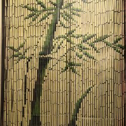 Healing Touch by V - Our Bamboo privacy curtain