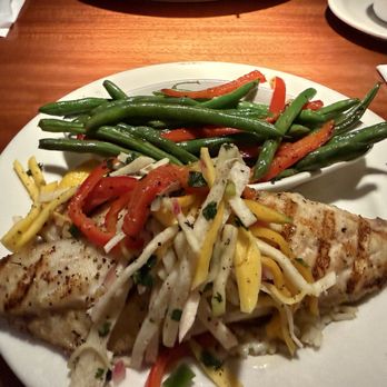 Charleston's - Very nice Branzino with apple and jicama relish. - American Near Me - Mesa, Arizona