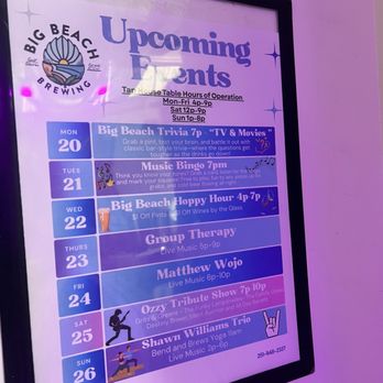 Big Beach Brewing - Upcoming events - Breweries Near Me - Gulf Shores, Alabama Big Beach Brewing - Upcoming events - Breweries Near Me - Gulf Shores, Alabama