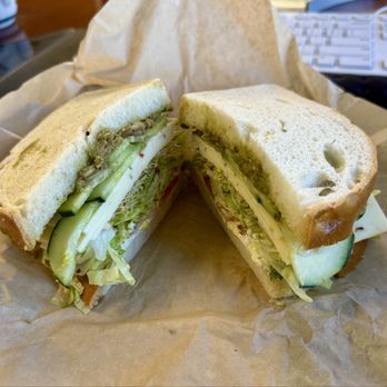 Siesel's Old Fashioned Meats - Veggie Sandwich with Cheese & Avocado Added - Avocado was brown, sourdough bread was stale - Meat Shops Near Me - San Diego, California Siesel's Old Fashioned Meats - Veggie Sandwich with Cheese & Avocado Added - Avocado was brown, sourdough bread was stale - Meat Shops Near Me - San Diego, California