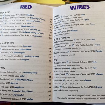 Shukette - Wine list - Middle Eastern Near Me - New York, New York Shukette - Wine list - Middle Eastern Near Me - New York, New York