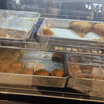 Golden Grill - Desserts at the front counter - Mediterranean Near Me - Clovis, California
