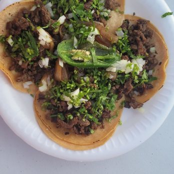 Mi Casita Tacos - Before, as handed to me! - Tacos Near Me - Visalia, California