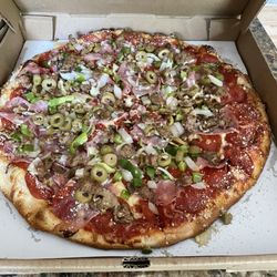 Three Brothers Pizza - 16 inch deluxe