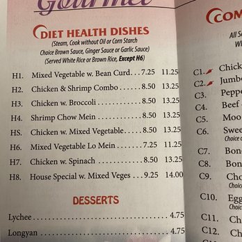 Lin's Gourmet - Menu April 2021 - Chinese Near Me - New York, New York