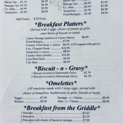 76 Fuel Center & Truckers Diner - Menu