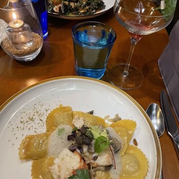 Il Lusso - Seafood ravioli, and squid ink - Steakhouses Near Me - Tallahassee, Florida Il Lusso - Seafood ravioli, and squid ink - Steakhouses Near Me - Tallahassee, Florida