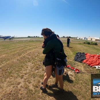 Skydive Colorado - Emotional hug on the ground! Fantastic experience! - Skydiving Near Me - Limon, Colorado