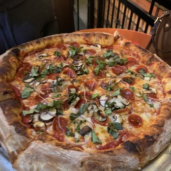 Thunderbolt Pizza - Our Pizza... It was "J's Staple" + Peperoni. - Pizza Near Me - Long Beach, California Thunderbolt Pizza - Our Pizza... It was "J's Staple" + Peperoni. - Pizza Near Me - Long Beach, California