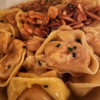 Cinghiale - Tortellini filled with Fairytale Pumpkin, with toasted almonds and chive brown butter - Italian Near Me - Baltimore, Maryland