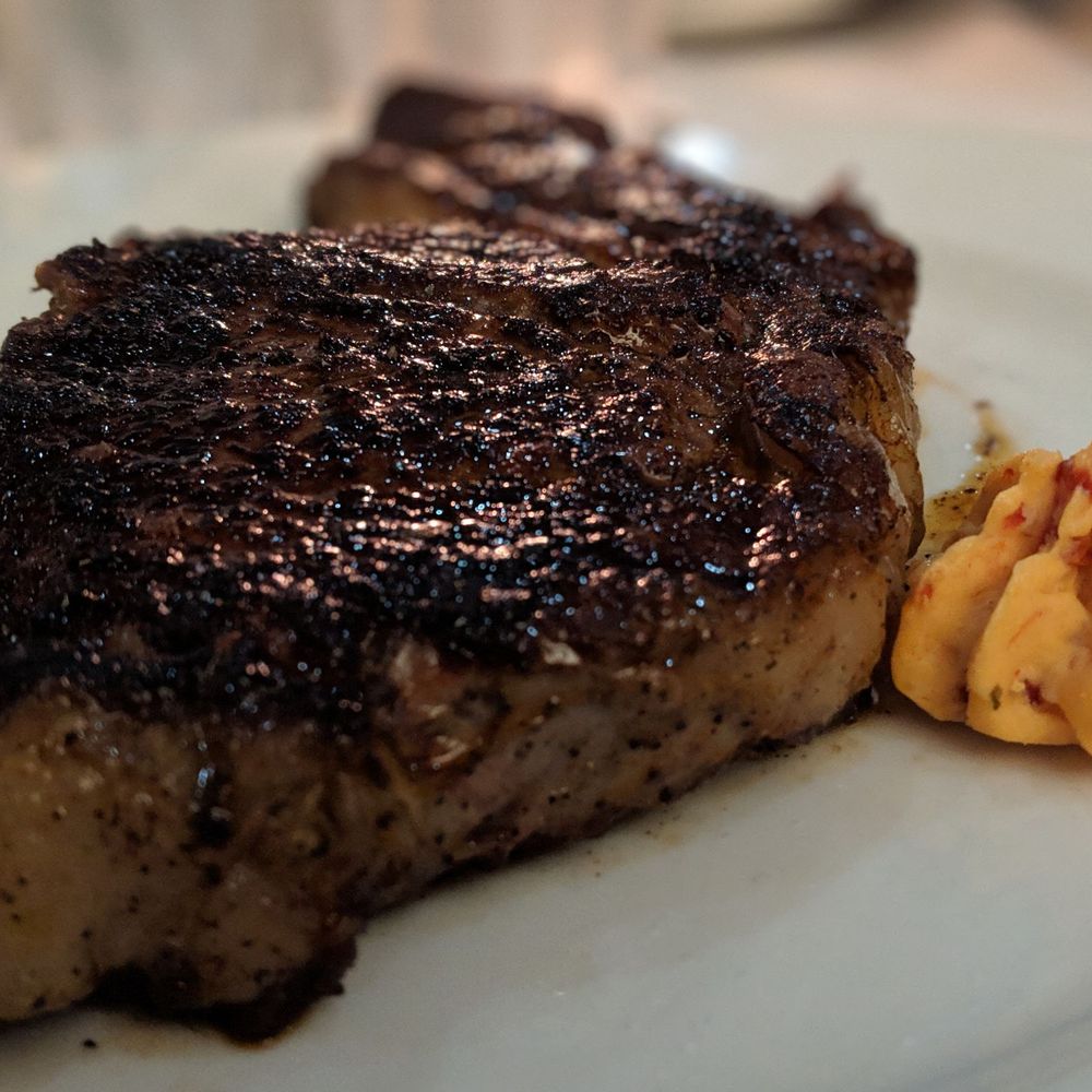 Marais - My delicious ribeye steak. - Seafood Near Me - Dickinson, Texas