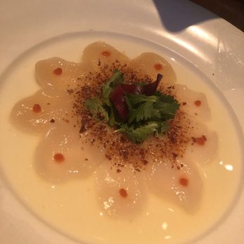 Nobu Miami - Stop taking pictures of the yellowjack with jalapeño and ask for this octopus crudo!! - Asian Fusion Near Me - Miami Beach, Florida