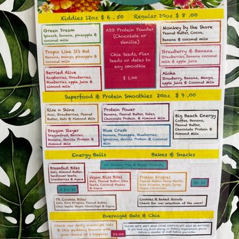 The Healthy Hippo - Smoothie menu - Juice Bars & Smoothies Near Me - Ventnor City, New Jersey The Healthy Hippo - Smoothie menu - Juice Bars & Smoothies Near Me - Ventnor City, New Jersey