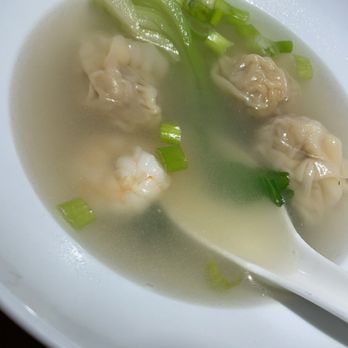 Pearl Asian Cuisine - Wonton soup - one serving $9 - Chinese Near Me - Placerville, California Pearl Asian Cuisine - Wonton soup - one serving $9 - Chinese Near Me - Placerville, California