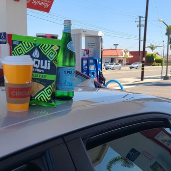 Circle K - a car at a gas station - Gas Stations Near Me - Fountain Valley, California
