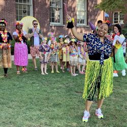Park Street Academy - Luau Day at Summer Camp