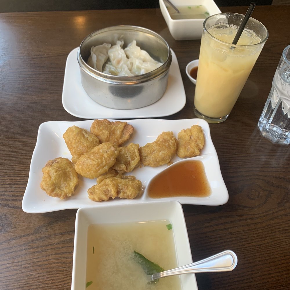 Veggie Fun - Miso soup, Crispy Soy Nuggets, A8. Vegetable Dumplings, Soy Milk Tea passionfruit - Vegan Near Me - Providence, Rhode Island Veggie Fun - Miso soup, Crispy Soy Nuggets, A8. Vegetable Dumplings, Soy Milk Tea passionfruit - Vegan Near Me - Providence, Rhode Island