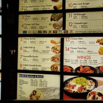 Taco John's - a menu for a mexican restaurant - Mexican Near Me - Hastings, Nebraska
