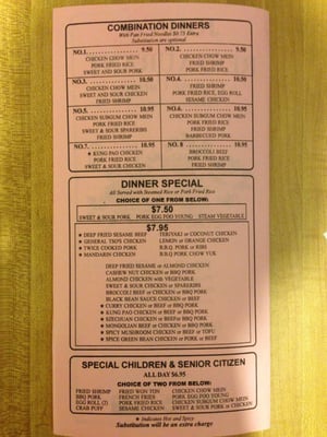Menu photo 4 John's Chinese Restaurant Keizer, OR Menu photo 4 John's Chinese Restaurant Keizer, OR