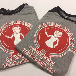 Doctor Bean's Coffee - Summer baseball T-shirts
