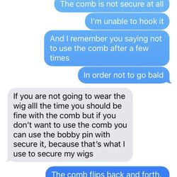 Posh Beauty Bar - This is a photo of our text message.