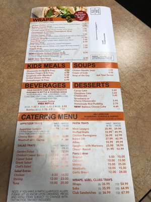 Menu photo 1 Hilltop Pizza and Subs Edgewood, MD Menu photo 1 Hilltop Pizza and Subs Edgewood, MD