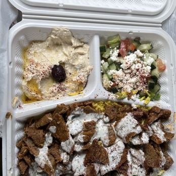 Falafelville - Gyro Plate - Food Trucks Near Me - Auburn, Washington