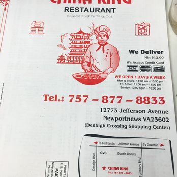 China King - the menu for the restaurant - Chinese Near Me - Newport News, Virginia China King - the menu for the restaurant - Chinese Near Me - Newport News, Virginia