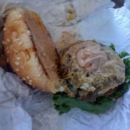 Snapper and Cheese Burger