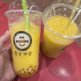 Mango and pineapple