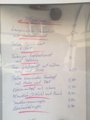 Menu photo 1 Bernemer Marktstube Frankfurt, HE