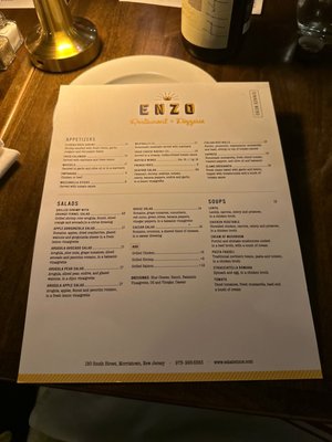Menu photo 7 Enzo Restaurant + Pizzeria Morristown, NJ