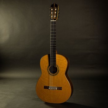 Savage Classical Guitar - 2014 Gregory Byers Cedar Madagascar RW Lattice 640mm - Guitar Stores Near Me - St. Cloud, Florida Savage Classical Guitar - 2014 Gregory Byers Cedar Madagascar RW Lattice 640mm - Guitar Stores Near Me - St. Cloud, Florida