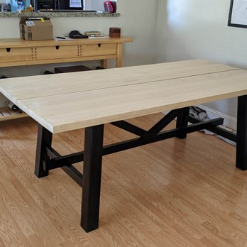 Woods Wizards - My custom DIY Dining Table - Cabinetry Near Me - San Jose, California Woods Wizards - My custom DIY Dining Table - Cabinetry Near Me - San Jose, California