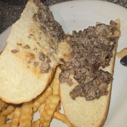Old Nicks - $18 Philly cheese steak? Does this look like $18 dollars worth?