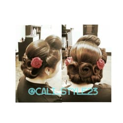 Glowing Salon - Pin-up style by Sara
