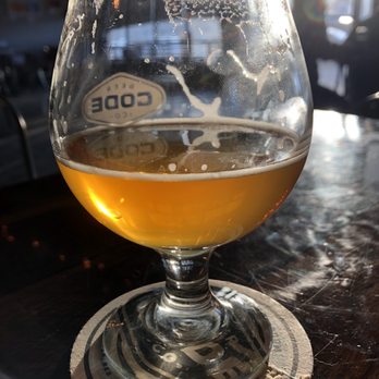 Code Beer Company - What's left of a pint of the IPA - Breweries Near Me - Lincoln, Nebraska Code Beer Company - What's left of a pint of the IPA - Breweries Near Me - Lincoln, Nebraska