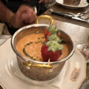 Restaurant Joséphine - Cold strawberry soup - French Near Me - Chamonix-Mont-Blanc, 74 Restaurant Joséphine - Cold strawberry soup - French Near Me - Chamonix-Mont-Blanc, 74