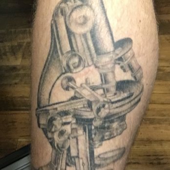 TCB Tattoo - Microscope - Tattoo Near Me - Springfield, Oregon