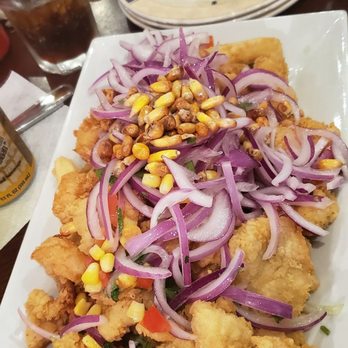 La Perla - My husband and I shared this delicious Jalea Mixta. It was exquisite! - Latin American Near Me - Miami, Florida