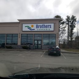 Exterior outside entrance of Brothers Cannabis - Bangor, Maine Exterior outside entrance of Brothers Cannabis - Bangor, Maine
