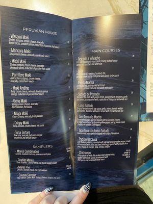 Menu photo 8 Mares Real Peruvian Cuisine Winter Park, FL