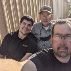Wright Bros Industrial Supply - 3 Generations of Wrights in one shot!
