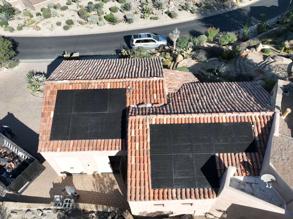 Slide of First Division Roofing