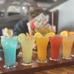 Blue Margaritas Mexican Bar & Grill - Margarita Sampler