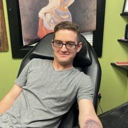 Infamous Ink Tattoo 2 - First tattoo, by Mike