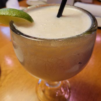 Texas Roadhouse - Adult beverage. (Key lime pie margarita) - Steakhouses Near Me - College Station, Texas