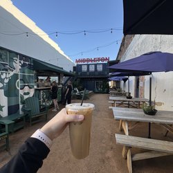 Middle Sister - Large Iced Vanilla Latte
