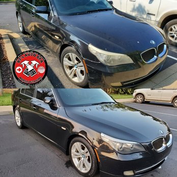 BT's Auto Spa - Before and after. Full Detail with Headlight Restoration. - Auto Detailing Near Me